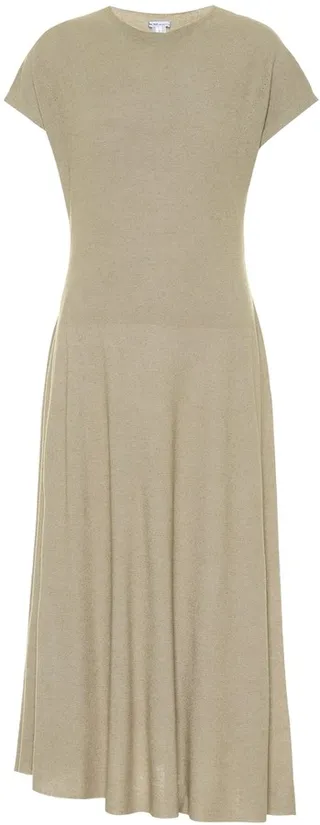 Knit midi dress