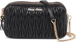 Miu Miu Matelassè Shoulder Bag