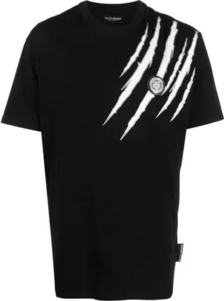 graphic-print short-sleeved T-shirt