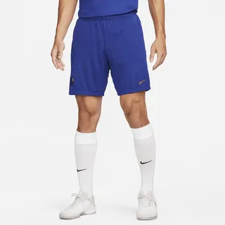 FC Barcelona Strike Nike Men's Dri-FIT Knit Soccer Shorts in Blue