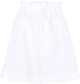 Paperbag-Waist Mini Shorts