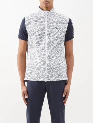 Ash Logo-print Packable Gilet