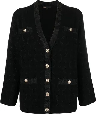 Madeline knitted V-neck cardigan