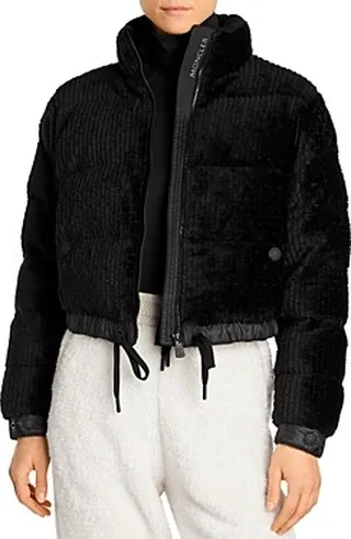Moncler Ayse Fleece Bomber Coat