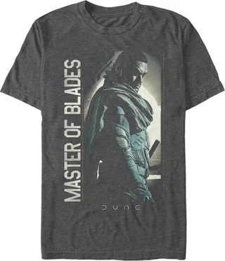 Men's Dune Duncan Idaho Blade Master T-Shirt - Charcoal Heather - Small