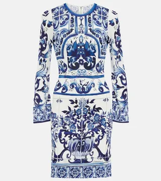 Printed minidress