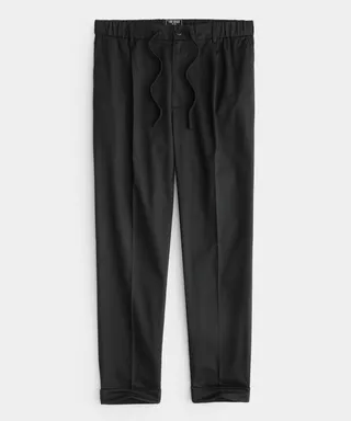 Modern Chino Trouser in Black