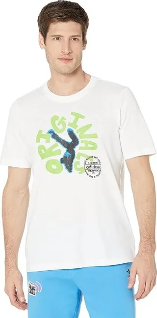 adidas Originals Unite Short Sleeve Tee (White) Men's Clothing