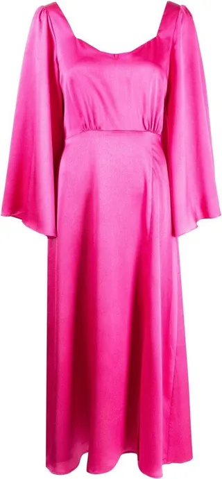 Raphaela flare-sleeve dress
