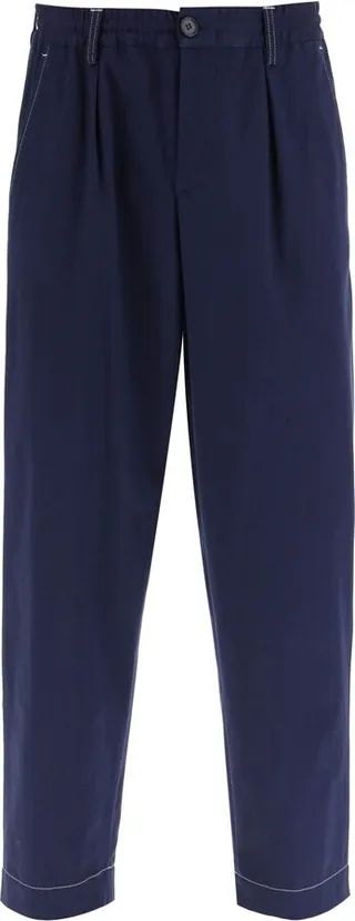 Marni Cotton Cropped Trousers