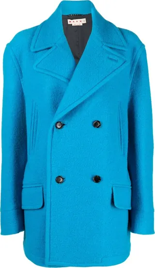 Double-Breasted Short Coat