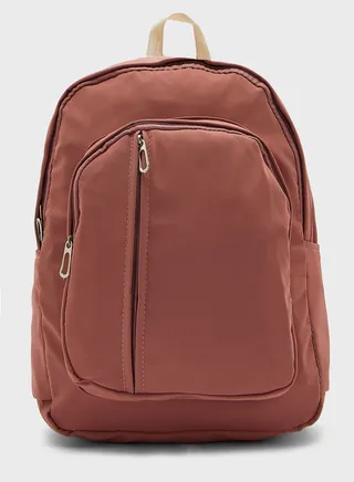 Zip Pocket Backpack