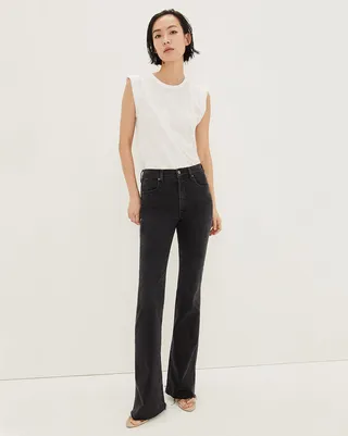 Leena Bootcut Jean | Raw Hem