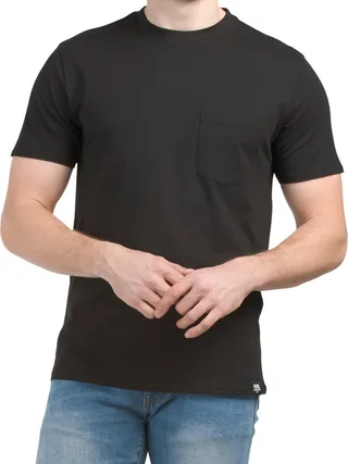 Pocket Tee With Logo