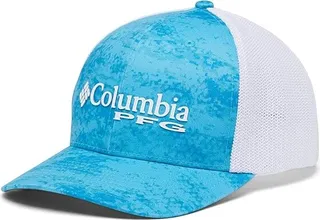 Columbia Camo Mesh Ball Cap (Riptide PFG Camo) Caps