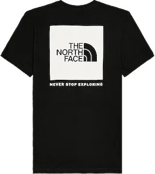 The North Face Short Sleeve Box NSE Tee in Black