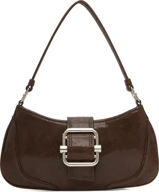 OSOI Brown Small Brocle Bag