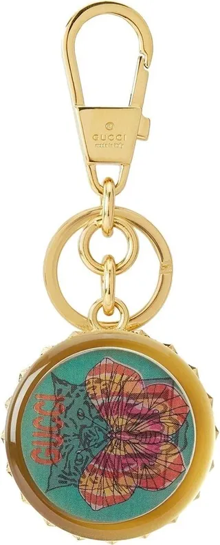 Butterfly Tiger Keychain