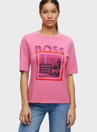 Crew Neck Logo T-Shirt