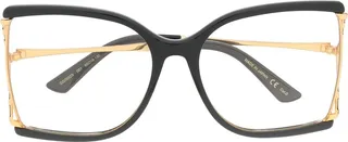 Oversized Square-Frame Sunglasses