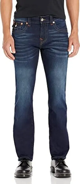 True Religion Men's Ricky Flap 34 Inseam