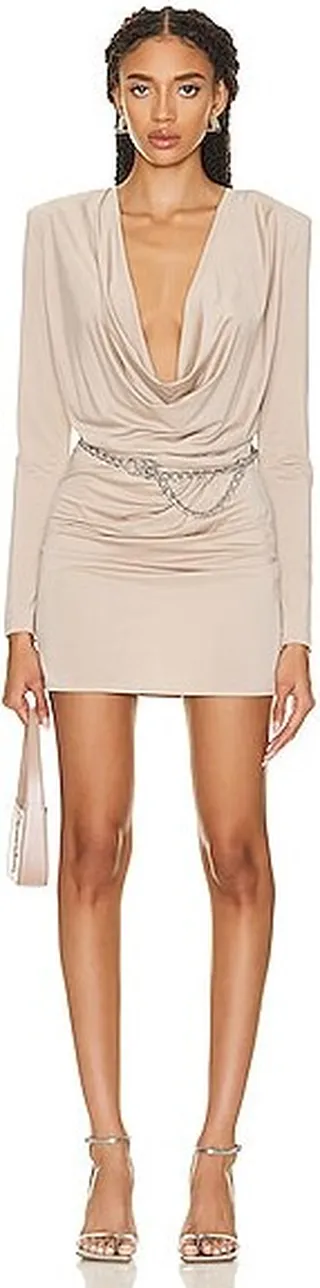 GAUGE81 Orsa Dress in Beige