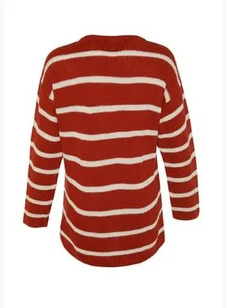 Tile Wide Fit Striped Knitwear Sweater TWOAW23KZ00720