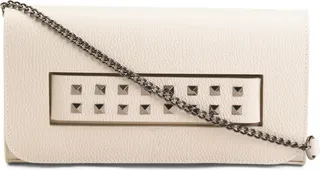 Made In Italy Leather Clutch Crossbody