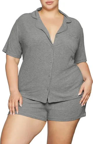 Soft Lounge Ribbed Short Pajamas