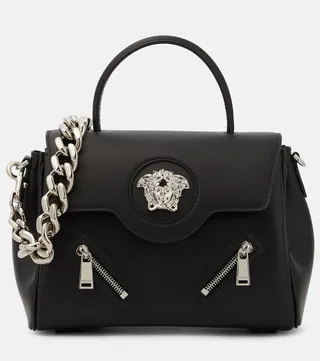 La Medusa Medium leather tote bag