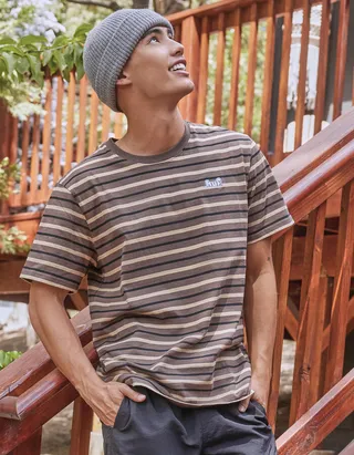 HUF Roasted Stripe Mens Tee