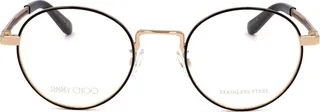Jimmy Choo Eyewear Round Frame Glasses