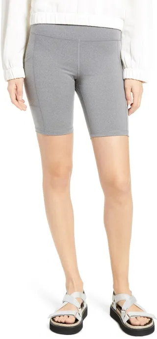 Women's Active Pep Talking Pocket Performance Bike Shorts