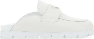 Prada Logo Triangle Slippers