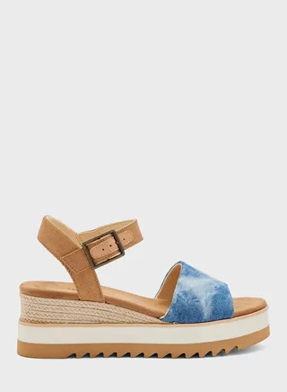 Diana High Heel Wedge Sandals