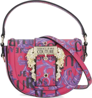 Hand Bag With Baroque Print