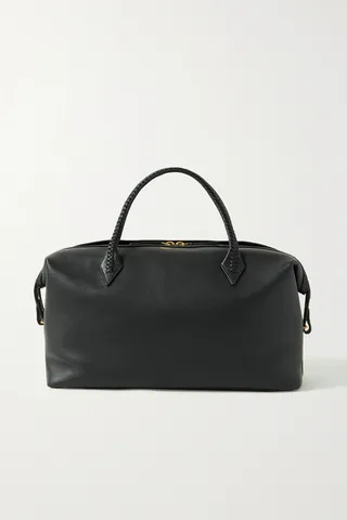 Métier - Perriand City Medium Leather Tote - Black