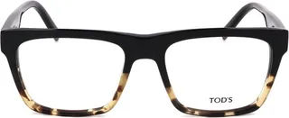 Tod's Tortoise Shell Square Frame Glasses