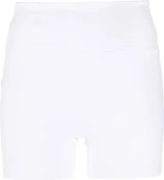 Swoosh logo shorts
