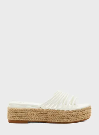 Strappy Wedge Sandals