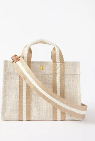 Small Tweed-canvas Tote Bag