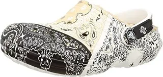Crocs Unisex Men's and Women's Classic Lined Animal Print Clog | Fuzzy Slippers