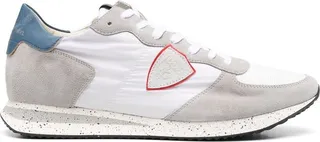 Low-Top Panelled Sneakers