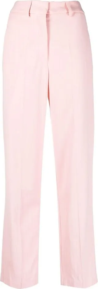 High-Waist Tailored Trousers