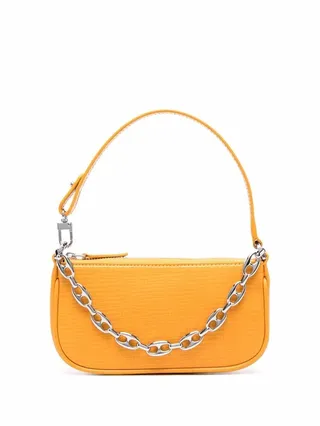 mini Rachel lizard-skin effect shoulder bag