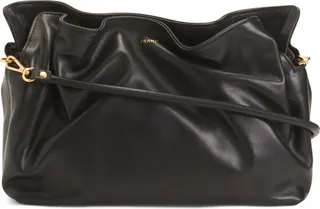 Made In Italy Leather Le Deoux Shoulder Bag