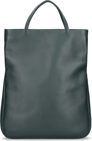 Everett smooth leather tote bag