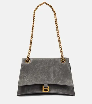 Crush Medium leather shoulder bag