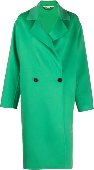 Double-Breasted Wool Coat