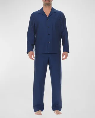 Men's Piped Pajama Set